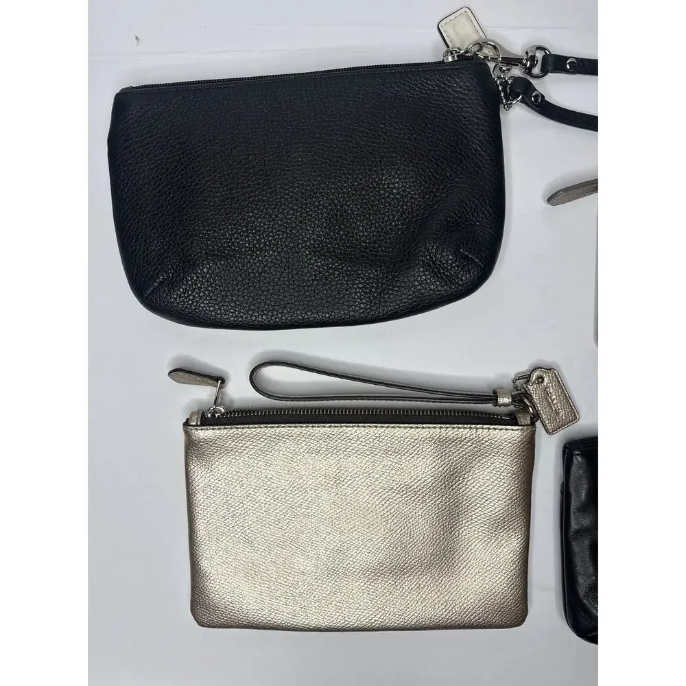 Coach Leather Wallet Bundle